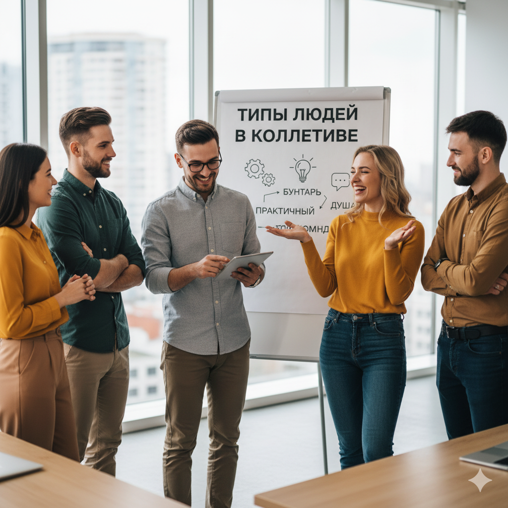 Роли в коллективе: какой тип людей бывает
